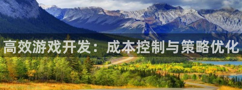 庄闲游戏平台：高效游戏开发：成本控制与策略优化