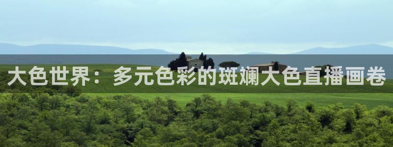 so米直播平台体育nba：大色世界：多元色彩的斑斓大色直播画卷